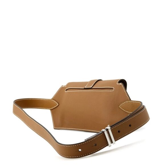 HERMES Elan Pocket 24 Size 24 Swift Leather Gold - Picture 5 of 7